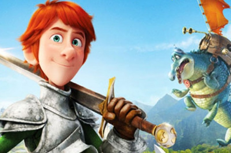 We take you at CineStar on a new cartoon Justin and the Knights of Valor