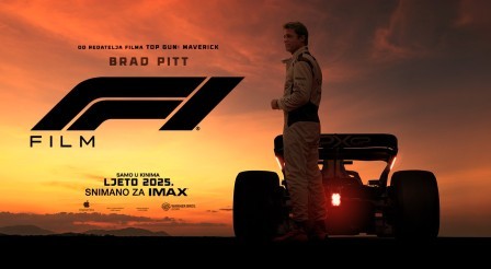 “F1 film” je sniman tijekom pravih Grand Prix vikenda. Juri u hrvatska kina 26....